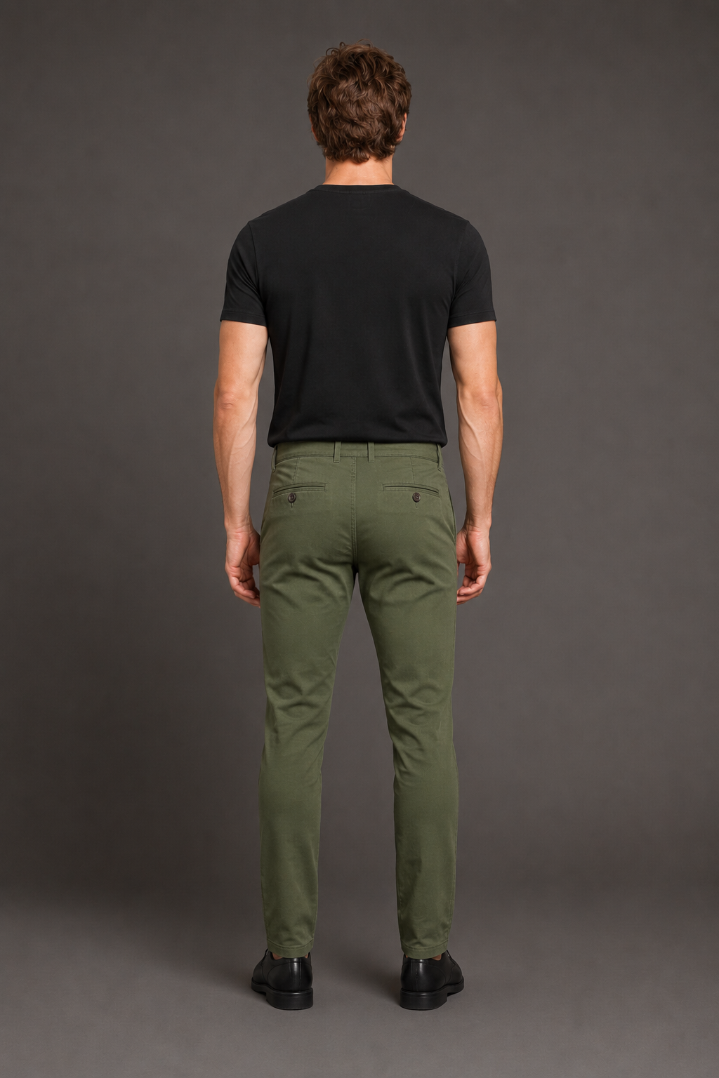 3304VM - BORG DENIMWEAR REGULAR FIT VERDE MILITAR